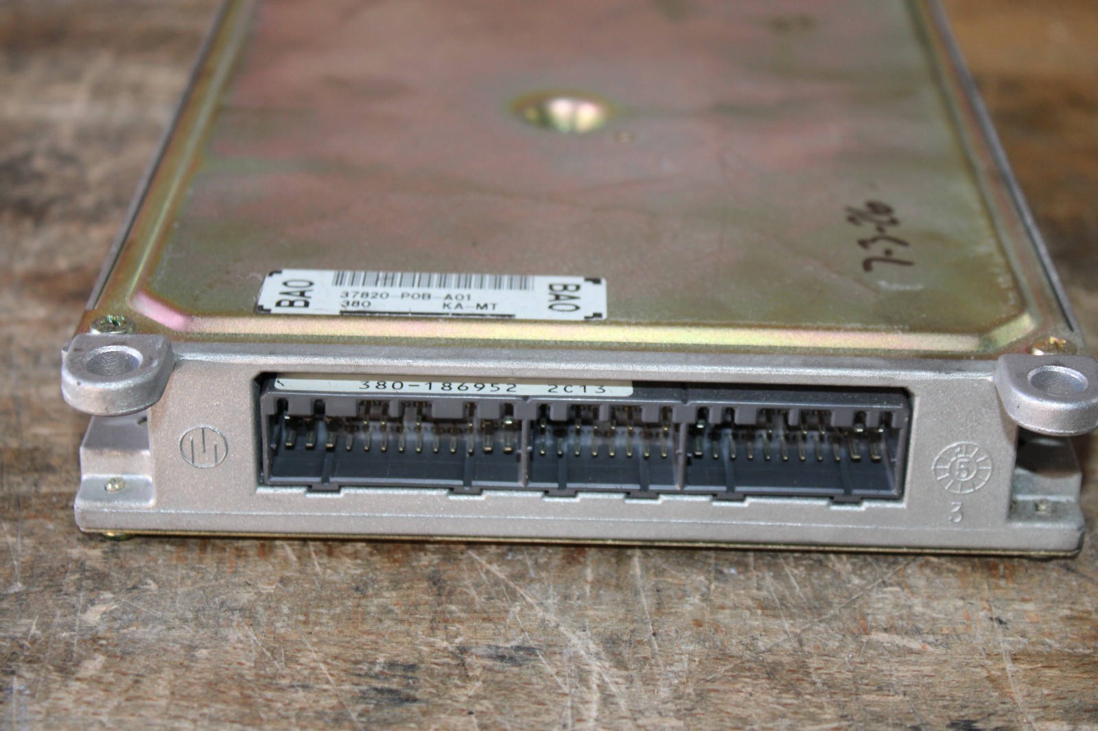 1994 Honda Accord MT 37820-P0B-A01 Engine Computer ECU ECM PCM