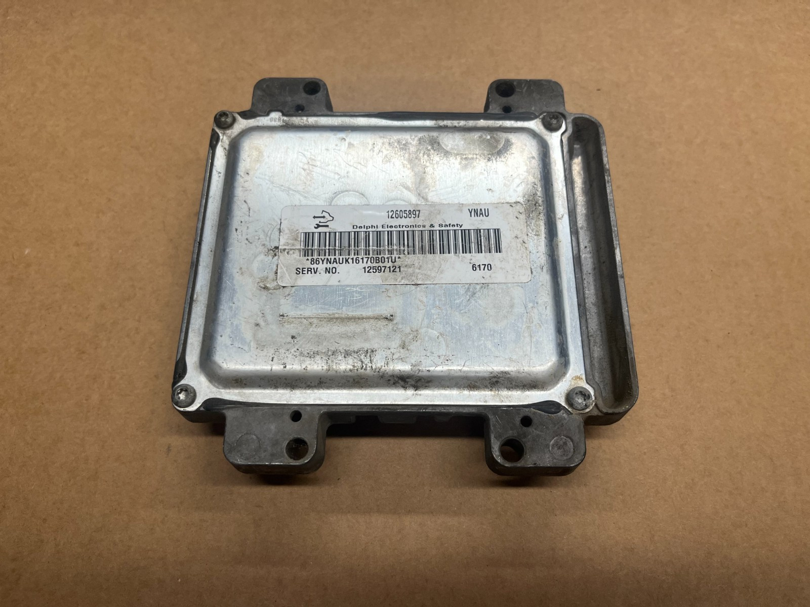 Chevrolet/Delphi OEM E38 PCM 12605897. From 2007 Tahoe w/4L60E Transmission.