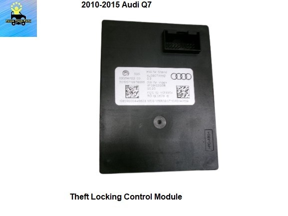 4L0907335B 2010 to 2015 Audi Q7 Keyless Theft Locking Control Module OEM