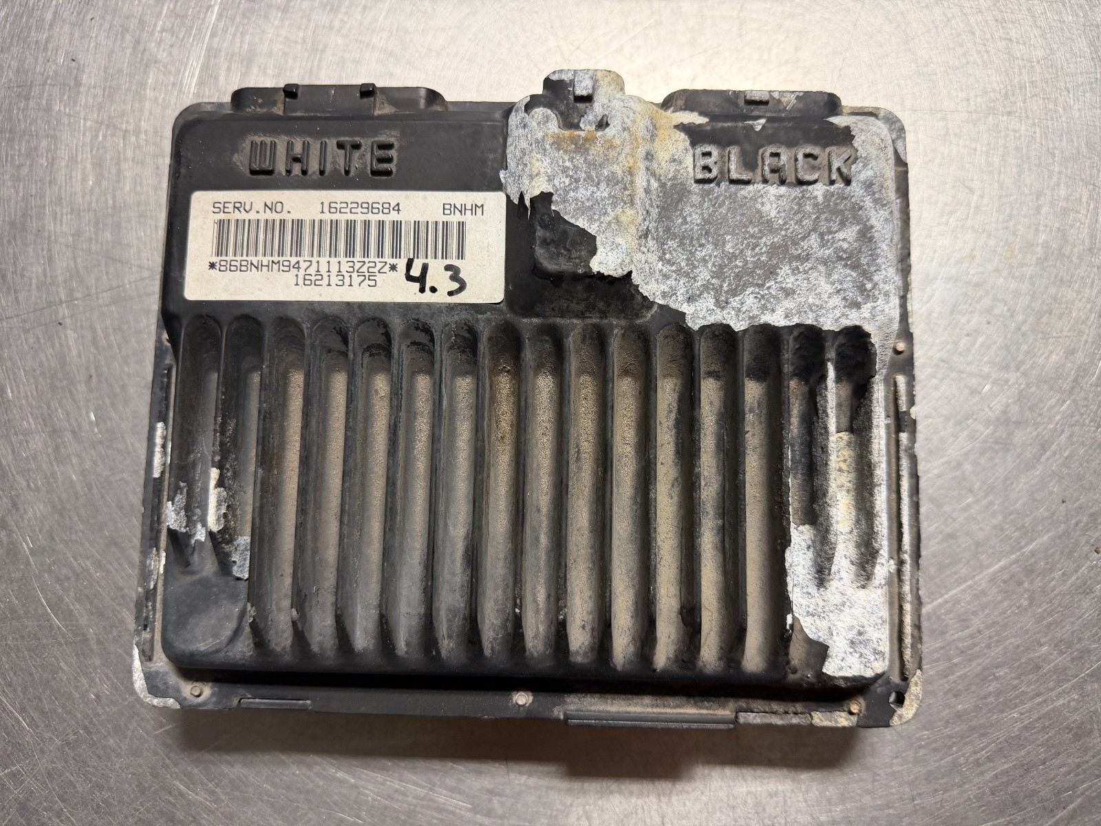 1997-1998 Chevy/GMC Truck 4.3 computer ECM ECU OEM 16229684 Engine Control