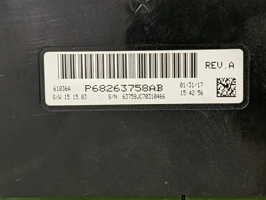 16-20 JOURNEY TEMPERATURE CONTROL MODULE OEM 4565-15