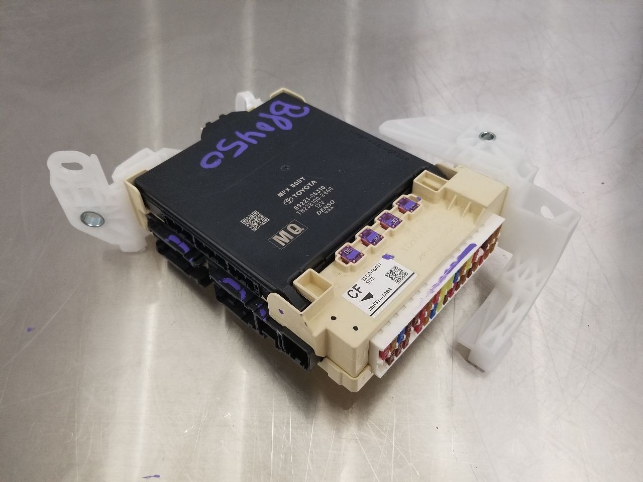20 2020 TOYOTA CAMRY XSE MULTIPLEX NETWORK CONTROL MODULE 8922106310