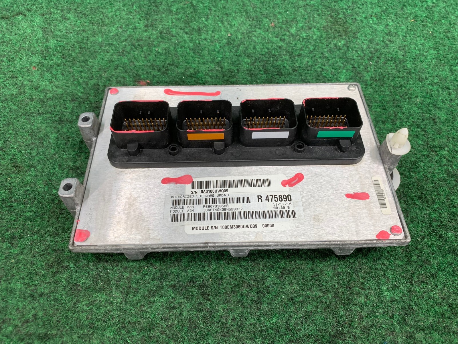 🛑 2011 Dodge Jeep Ram ECM Engine Control Module 3.7L V6 OEM