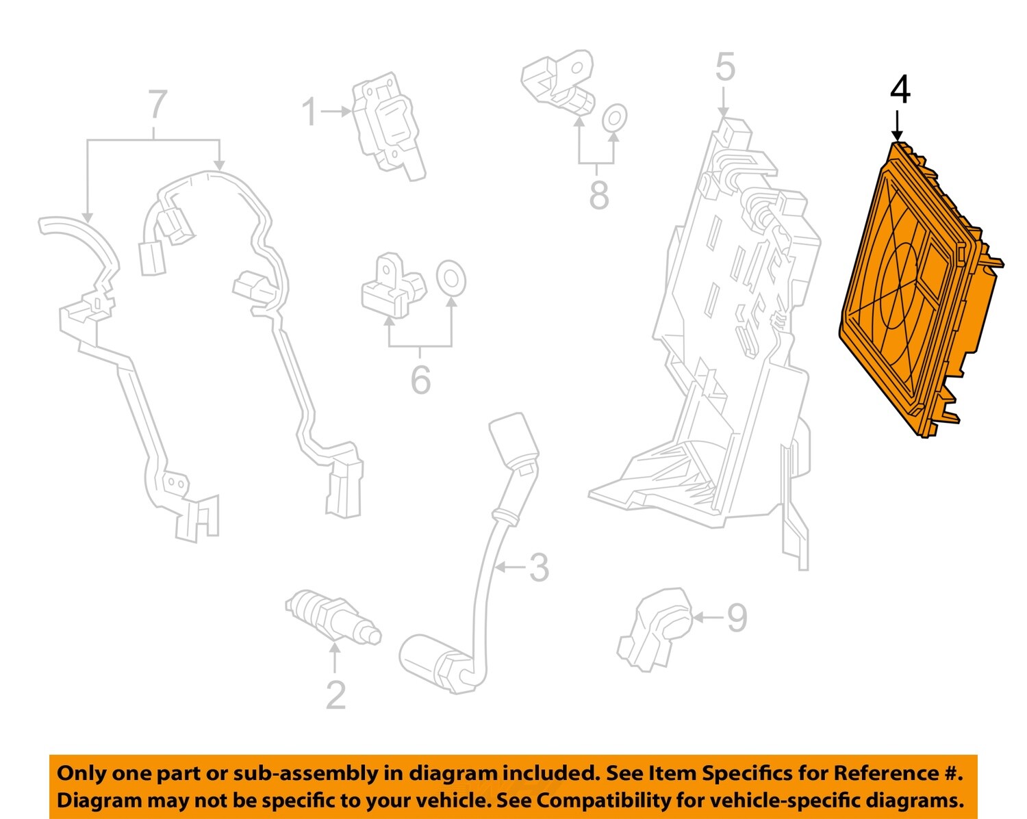 GM OEM 19-22 Sierra 1500 Electrical Ignition System-Ecm 12725132