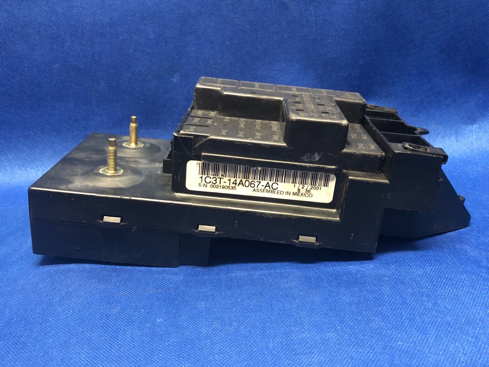 01 FORD F250 F350 SUPER DUTY INTERIOR FUSE BOX RELAY FUSEBOX 1C3T-14A067-AC