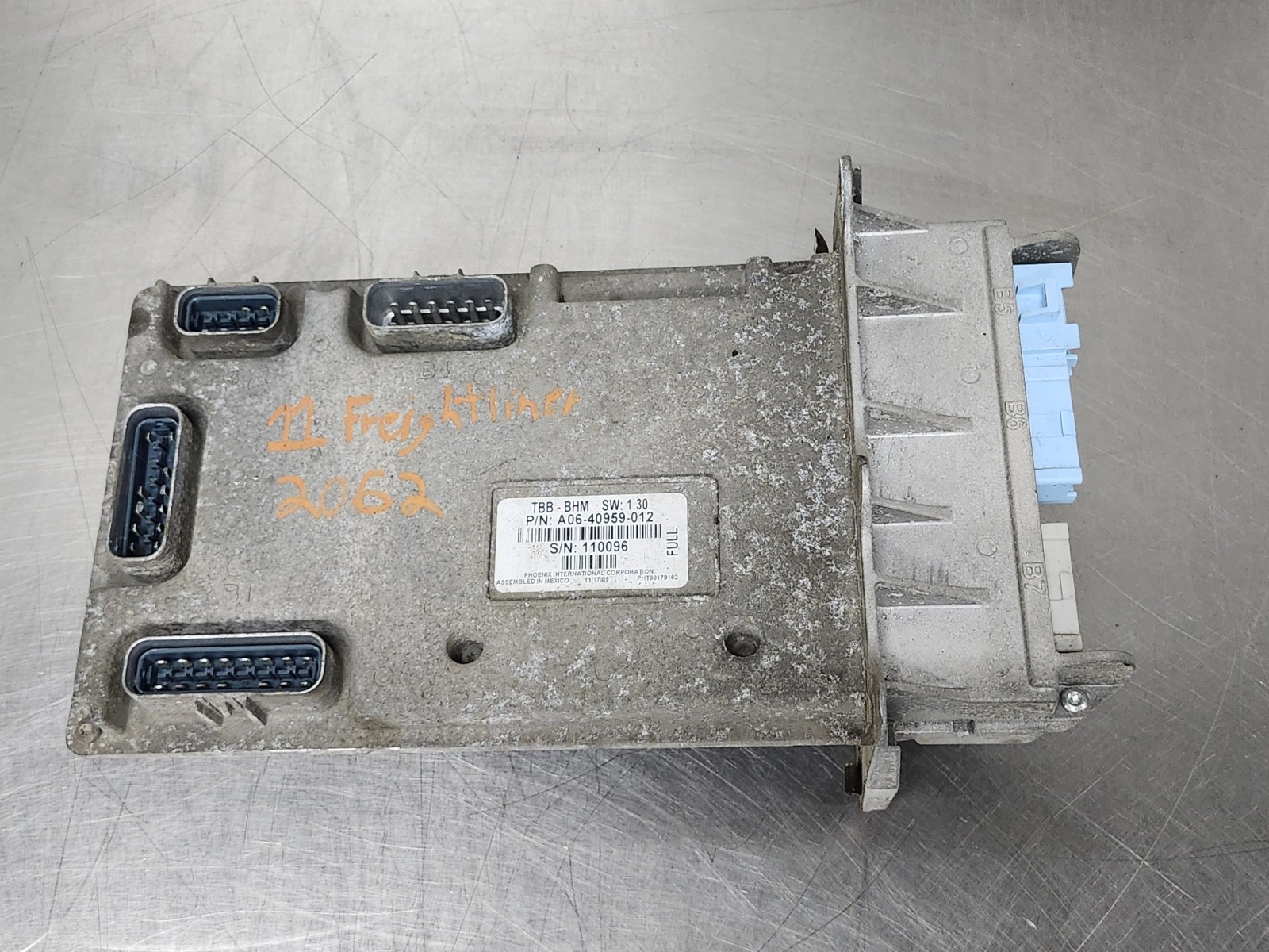 11 B2 Freightliner ECC Electronic Chassis Control Module A06-40959-012 TBB-BHM