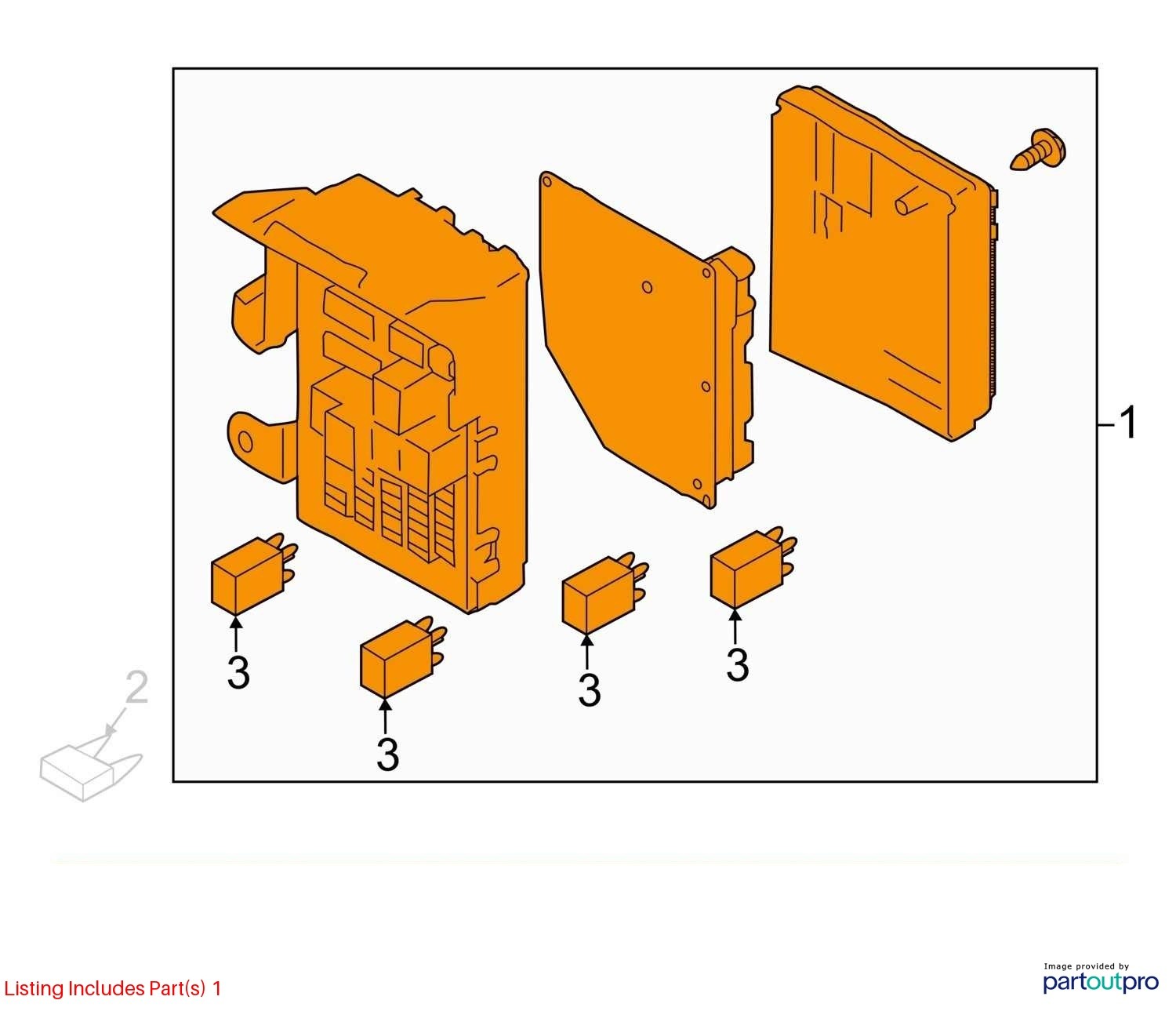 2019 SUBARU XV CROSSTREK Communication module 82201FL430 OEM 19