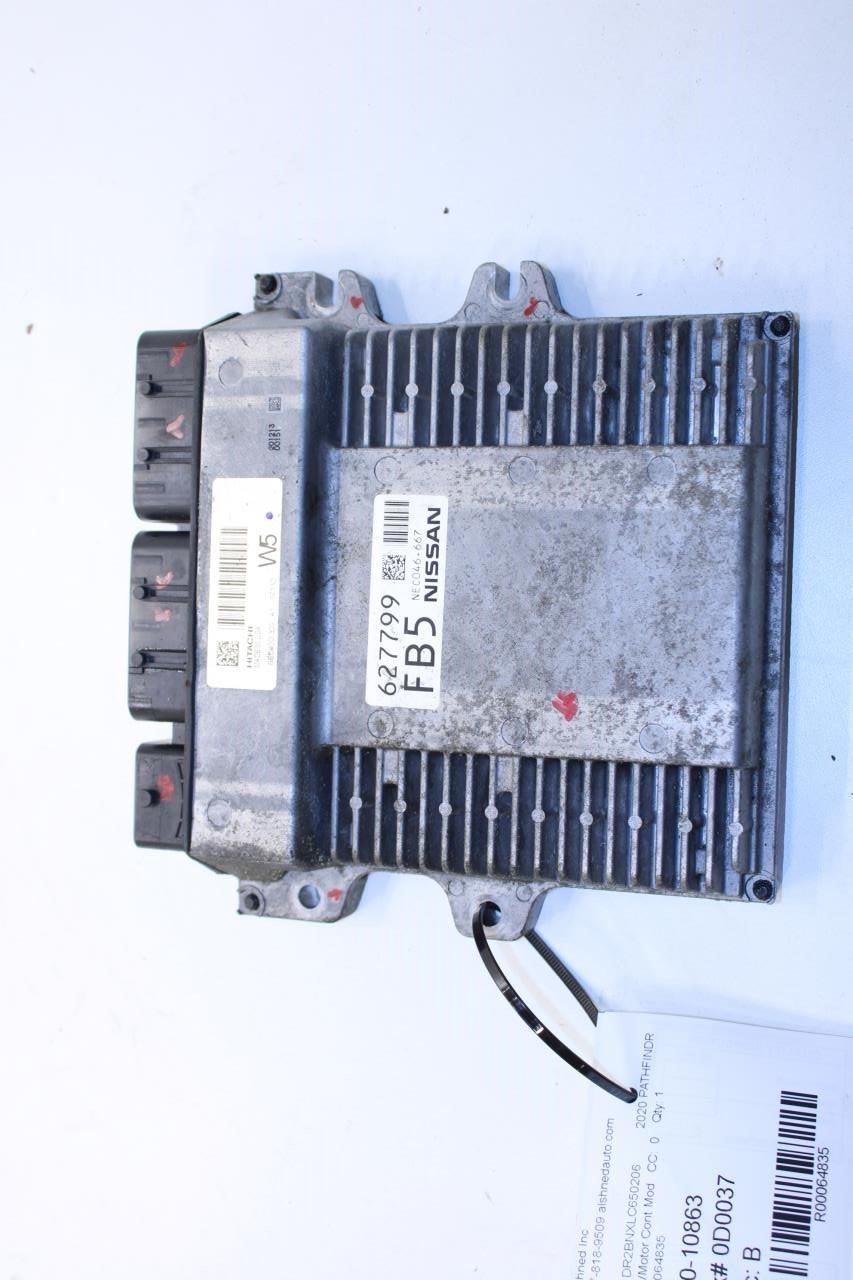 2020 Nissan Pathfinder 3.5L Engine Computer Control Module ECU ECM 23703-9NT0A