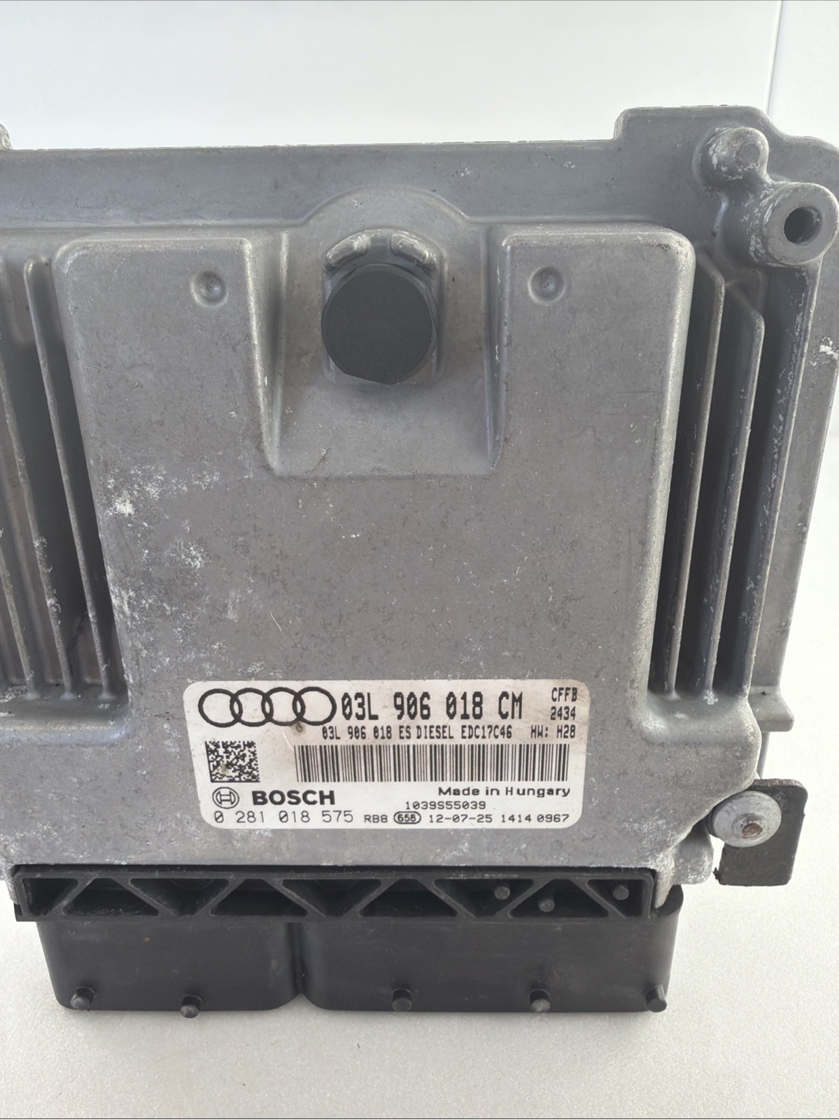 2013 AUDI Q3 ENGINE CONTROL MODULE ECU 2.0 DIESEL 03L906018CM