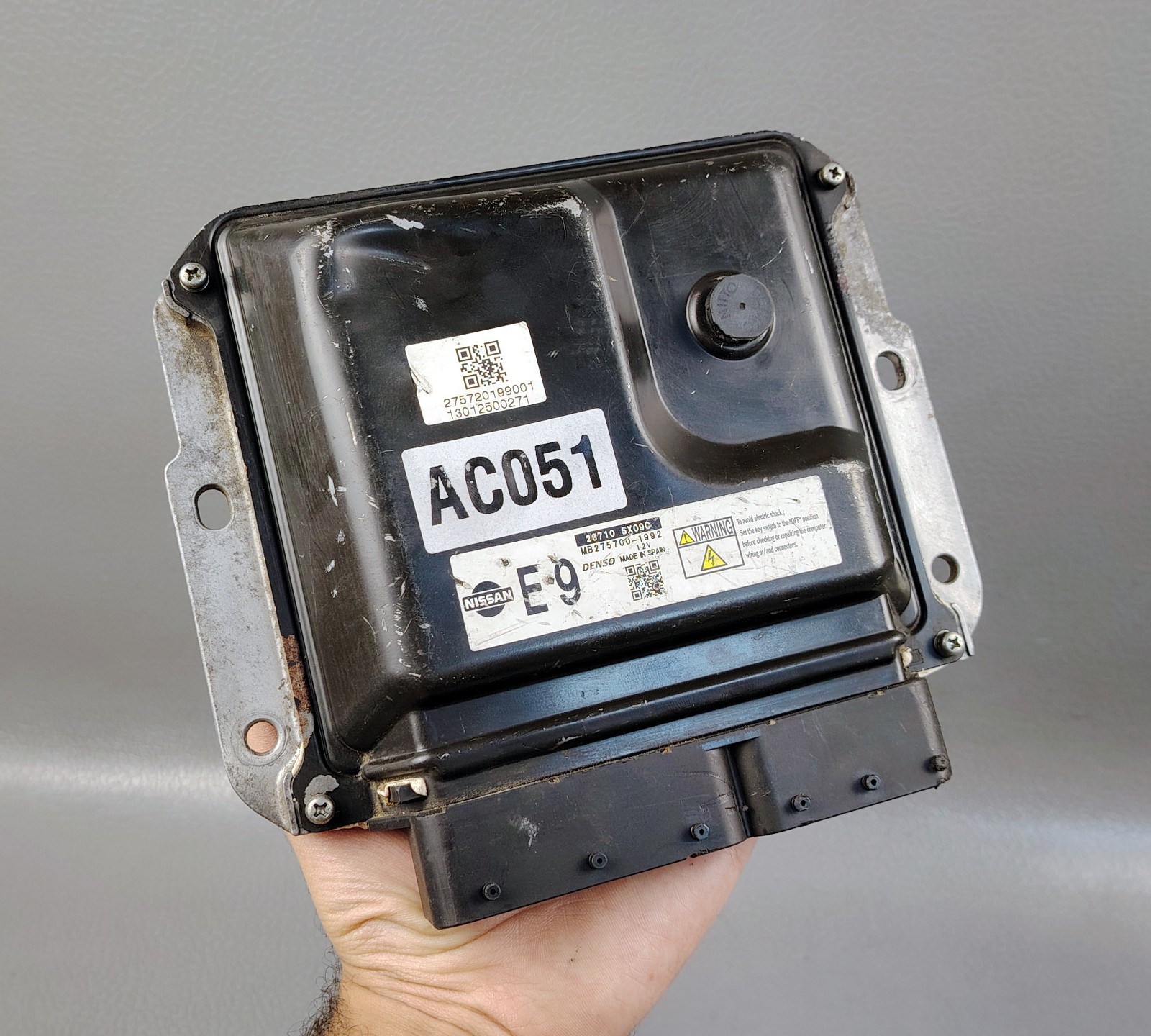 NISSAN NAVARA D40M YD25DDTi 2.5 AT ENGINE CONTROL MODULE ECU ECD ECM 23710 5X09C
