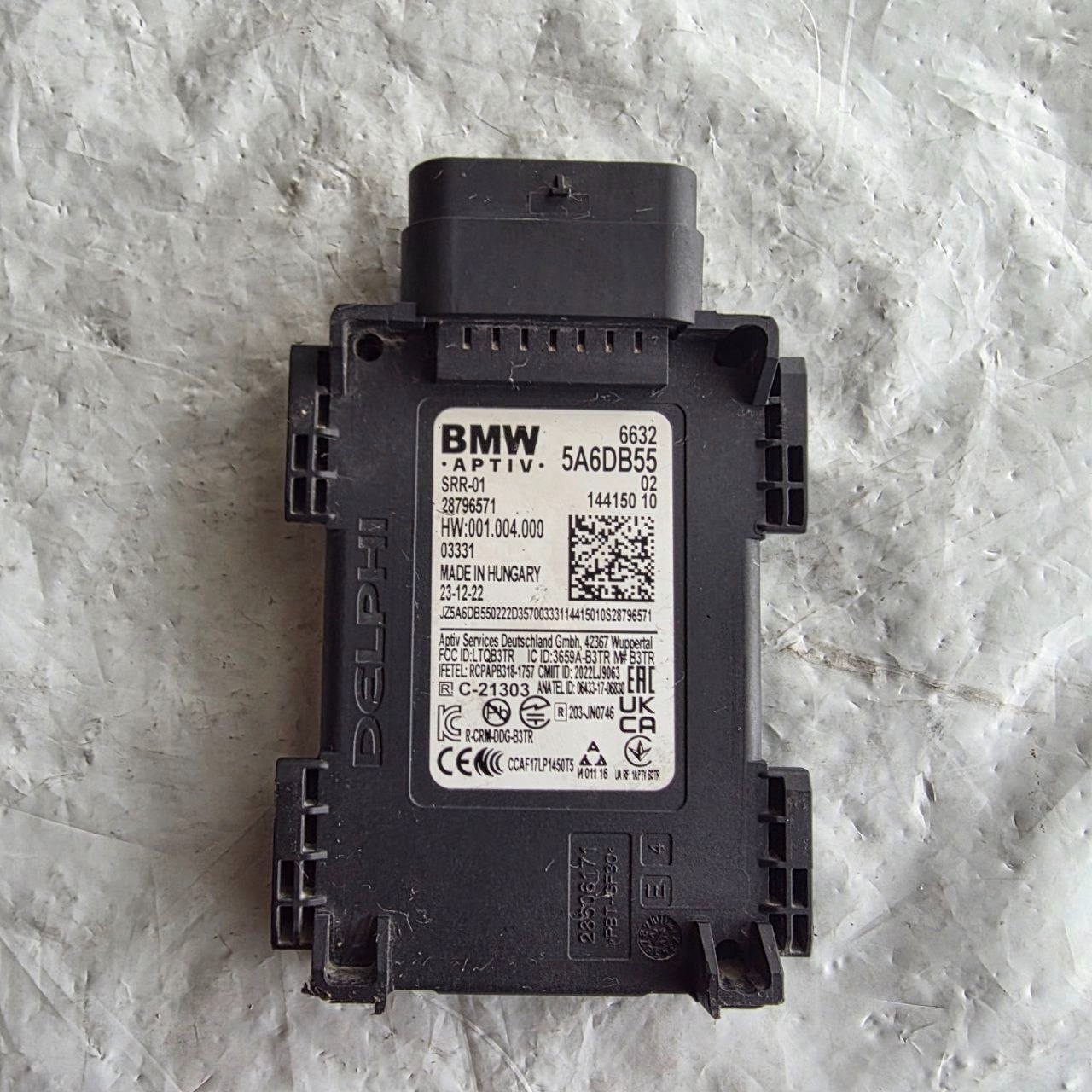 2023 BMW Close Range Radar sensor 66325A6DB55