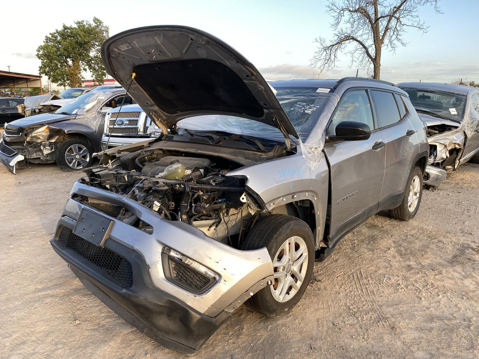 Used Engine Control Module (ECM) fits: 2018 Jeep Compass new style horizontal re