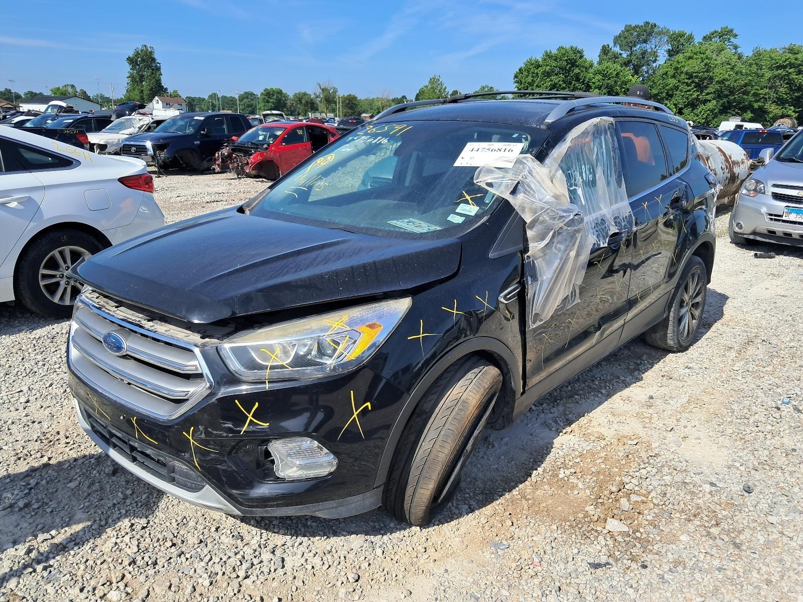 2013-2019 FORD ESCAPE LF Window Regulator (electric, includes motor, Left
