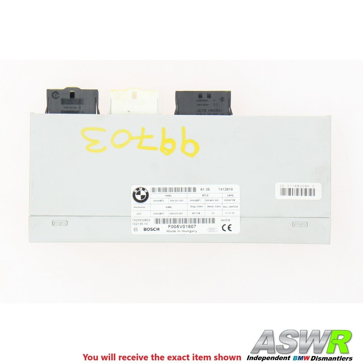 BMW Tailgate Control Module F45 F46 F31 F36 F48 F15 F16 61357412610