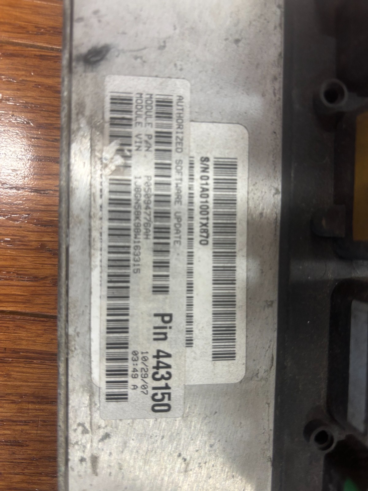 2008 Jeep Liberty 3.7L ECM ECU PCM 05094776AH OEM