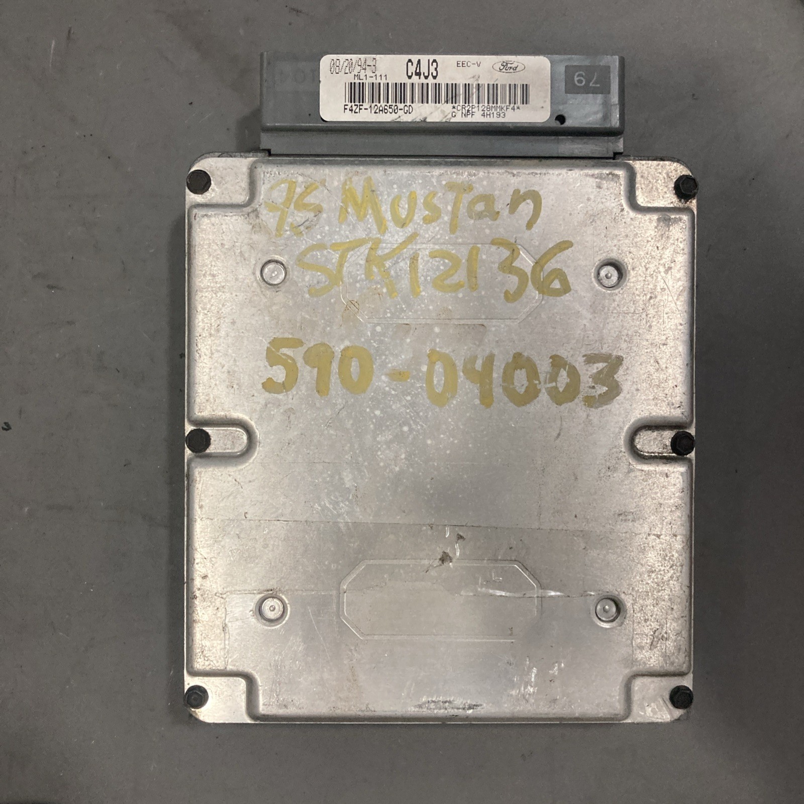 1992-1995 Ford Mustang ECU/ECM F4ZF-12A650-GD