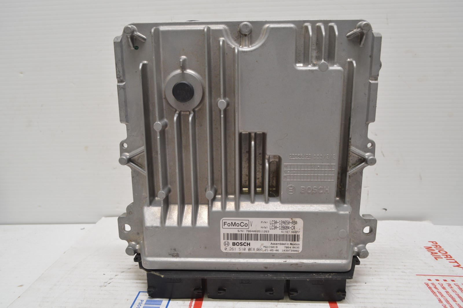 2020-2022 Ford F-250 7.3L LC3A-12A650-ASA Engine Control Module Unit Ecm F70 048