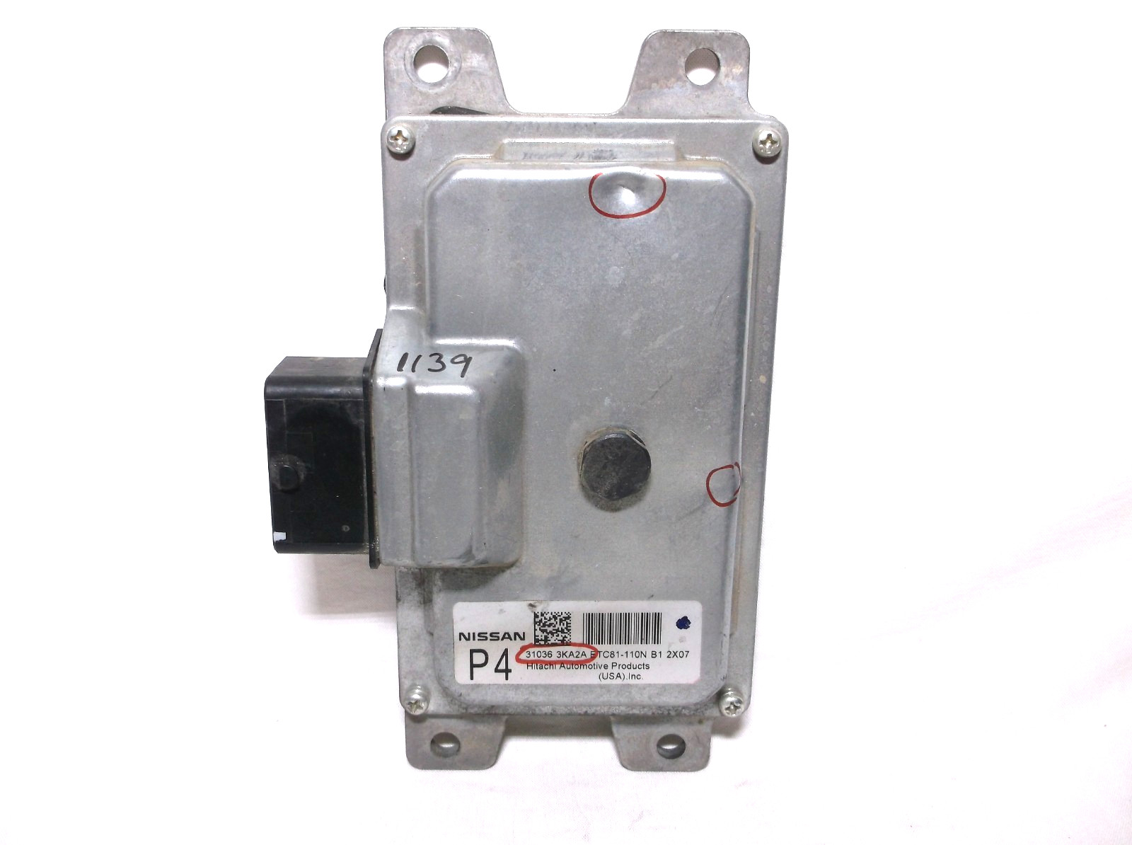 2013..13 NISSAN PATHFINDER /TRANSMISSION COMPUTER MODULE /TCM