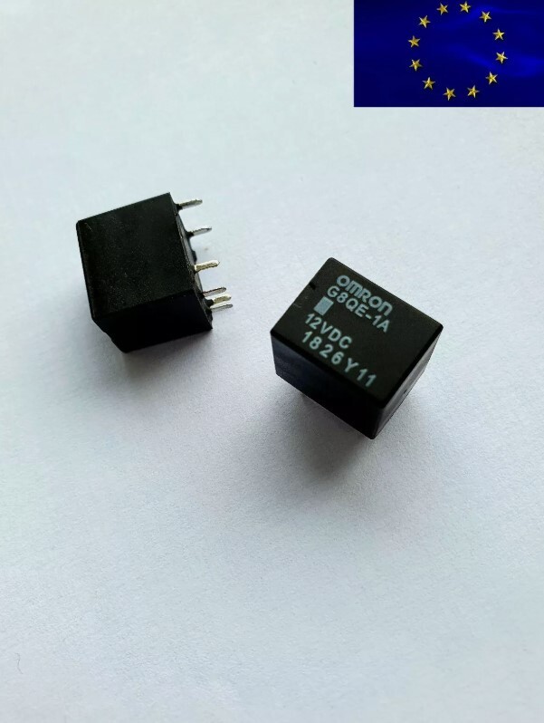 Omron Repair Kit ECU C1 Eps Relay G8QE-1A 12VDC Black