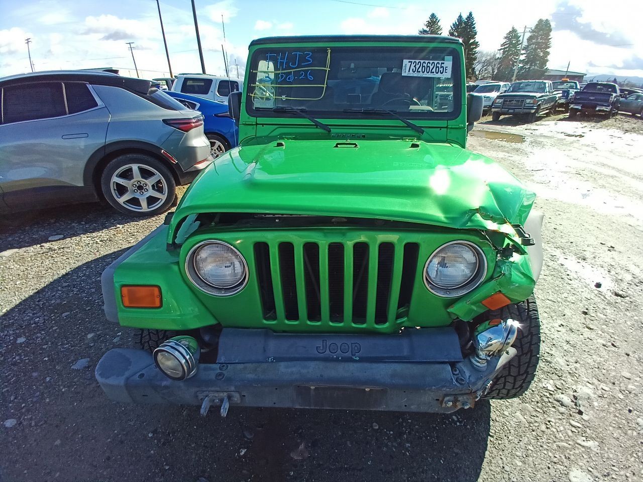 56044529AC ECM Engine Control Module from 2005 Jeep Wrangler 4.0L AT 12887957