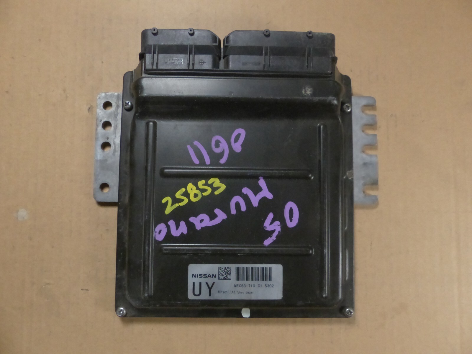 05 NISSAN MURANO FWD ECU ECM COMPUTER MEC63-710 C1