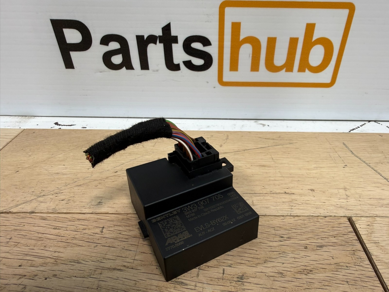 2013 BENTLEY CONTINENTAL GT STEERING COLUMN CONTROL MODULE 3W3907705A