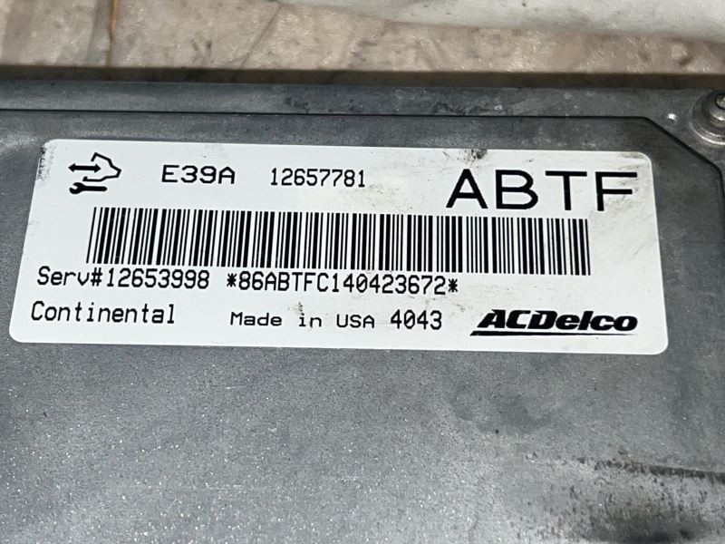 Engine ECM Electronic Control Module Behind Fan Shroud Fits 13-16 ACADIA 438121