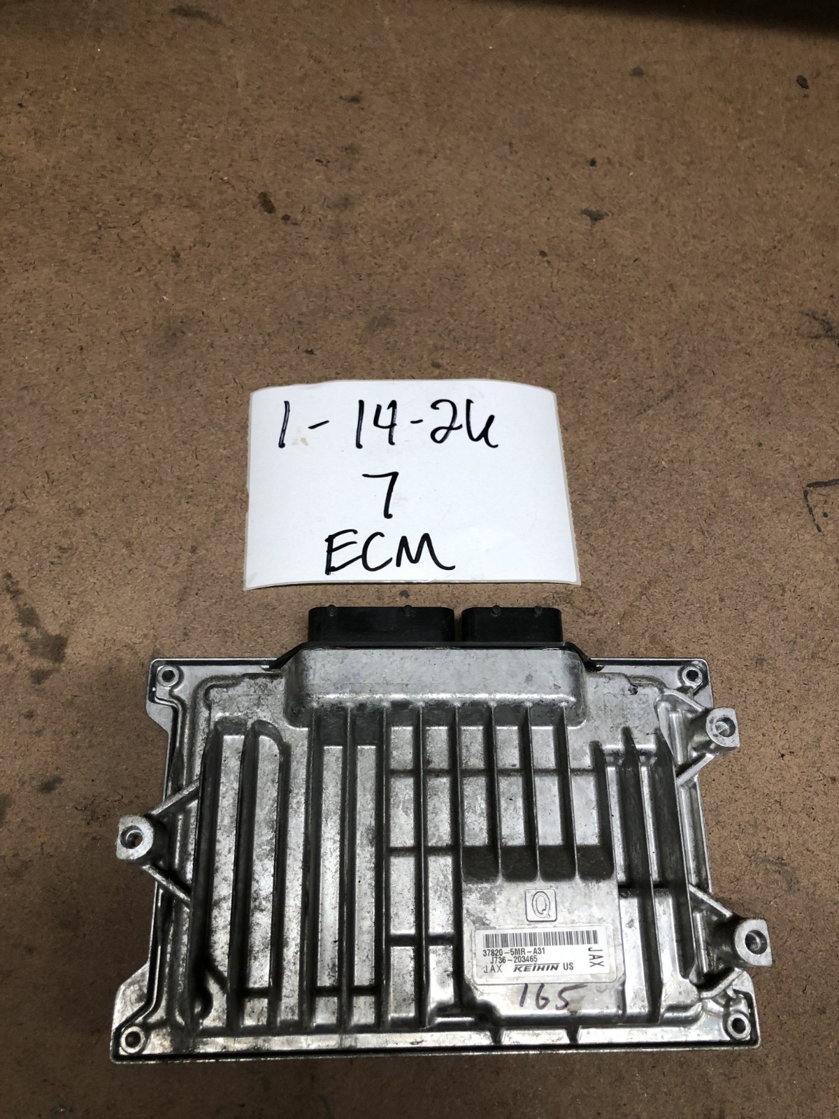 2019 Honda Odyssey Engine Control Module Computer ECU ECM PCM 37820-5MR-A31