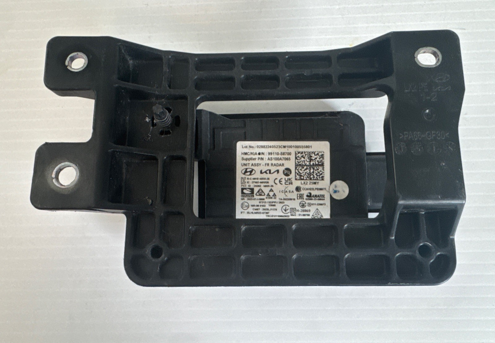 2025 Hyundai Palisade Front Cruise Control Distance Sensor 99110-S8700 OEM K0139