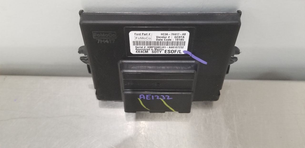 19 FORD F250 SUPER DUTY TRANSFER CASE CONTROL MODULE HC3A7H417AB