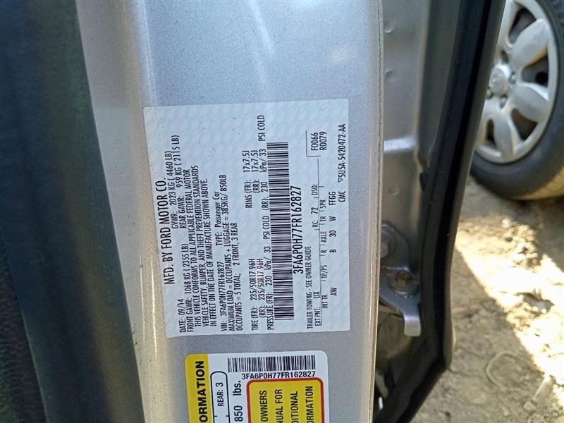 Used Engine Control Module (ECM) fits: 2015 Ford Fusion Electronic Control Modul