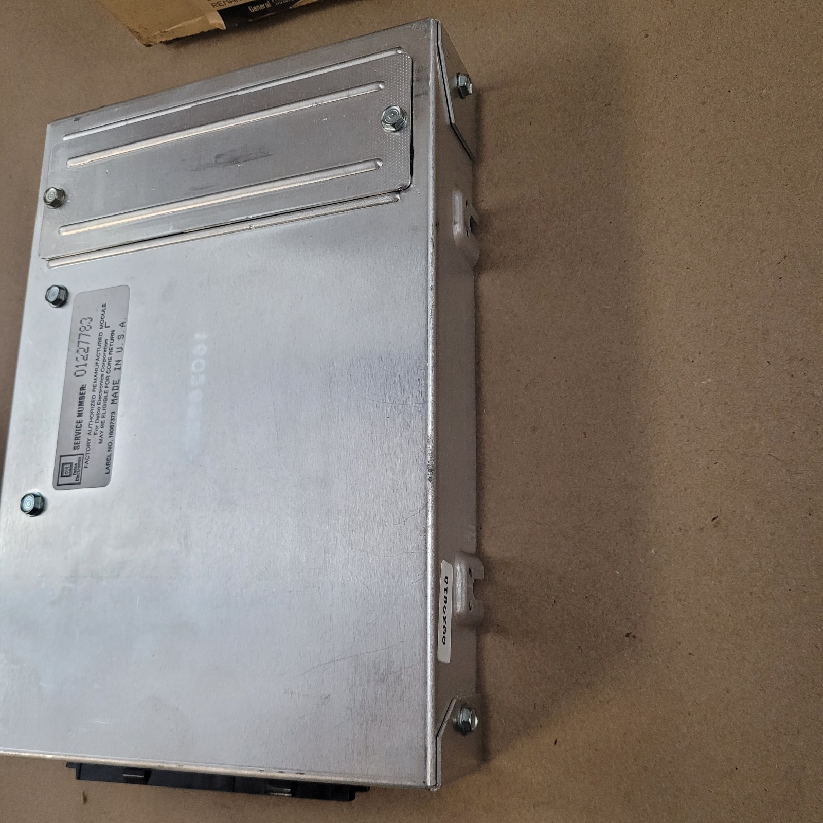 GM 1227783 Engine Control Module ECM 1984-87 Buick Century 1984-88 LeSabre 3.8L