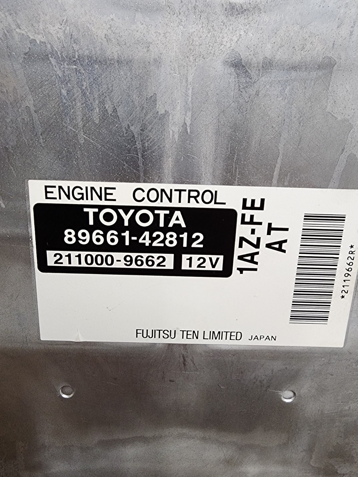 2001-03 TOYOTA RAV4 A/T 2.0L ECU ECM ENGINE CONTROL MODULE OEM # 89661-42812