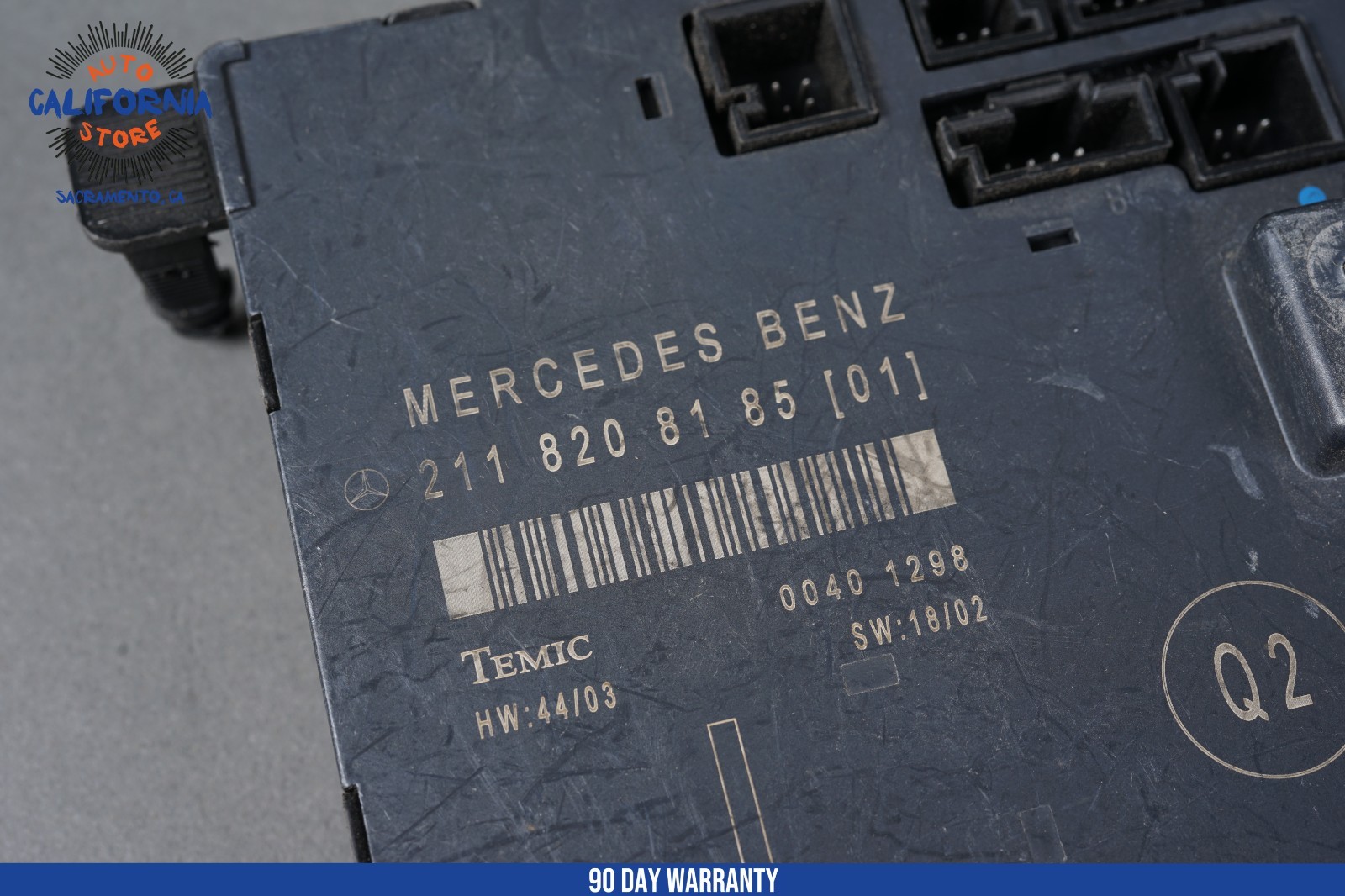03-06 Mercedes W211 E320 E500 Front Left Side Door Control Module 2118208185 OEM