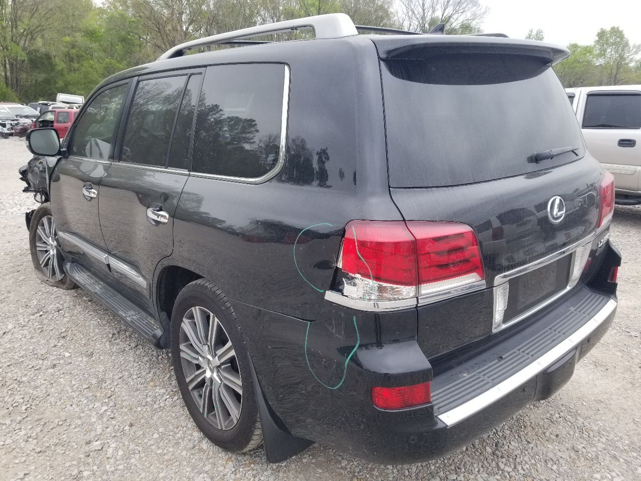 13 LEXUS LX570 SUSPENSION CONTROL MODULE 8929360082
