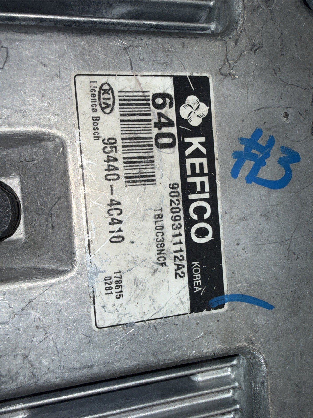 2007 Kia Sorento Engine Control Unit ECU 954404C410 9020931112A1 L40
