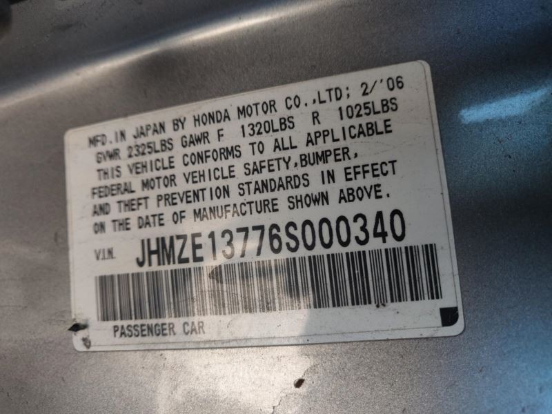 Engine ECM Electronic Control Module Gasoline Manual Fits 05-06 INSIGHT 541349