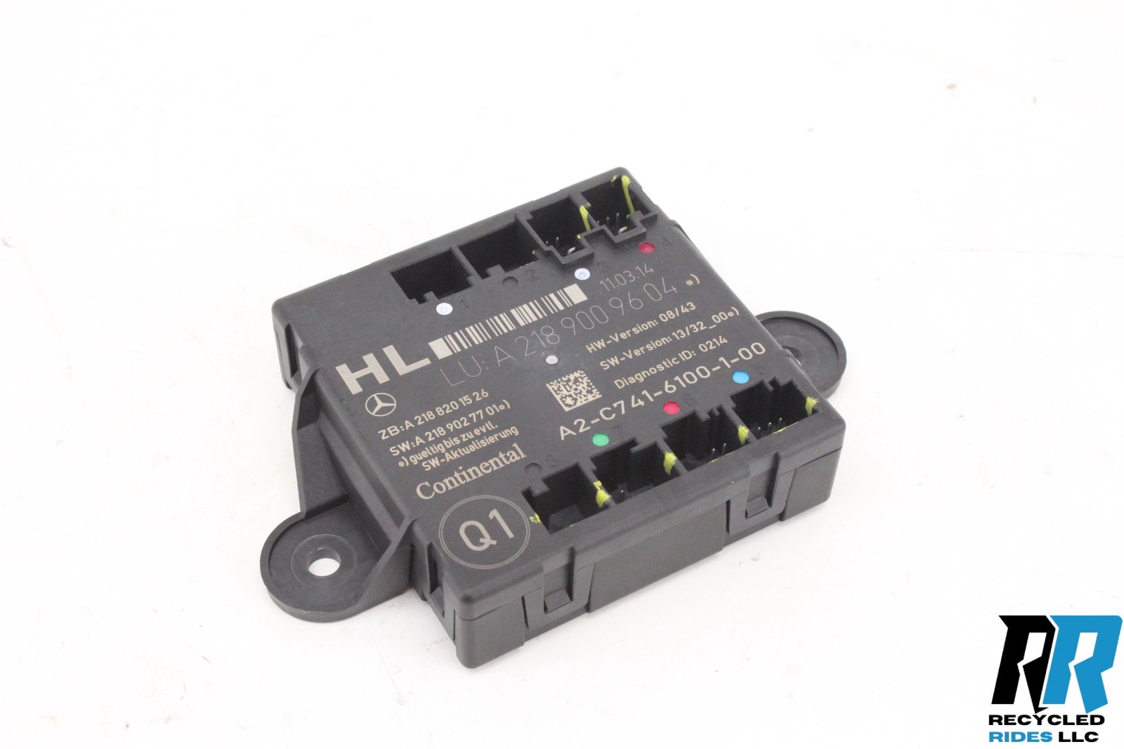 10-15 Mercedes Benz GLK350 LH Left REAR Door Control Module OEM A2189009604