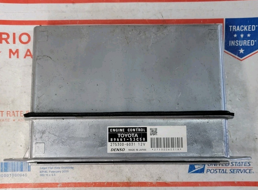2009 Lexus IS250 A/T Engine Computer 89661-53C50 ECU Control Module Unit ECM PCM
