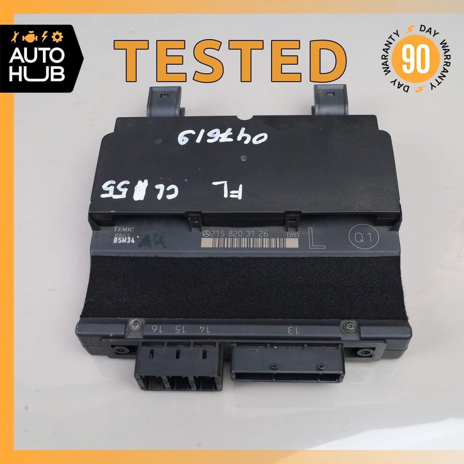 00-06 Mercedes W215 CL55 AMG CL500 Seat Memory Control Module Left Side OEM