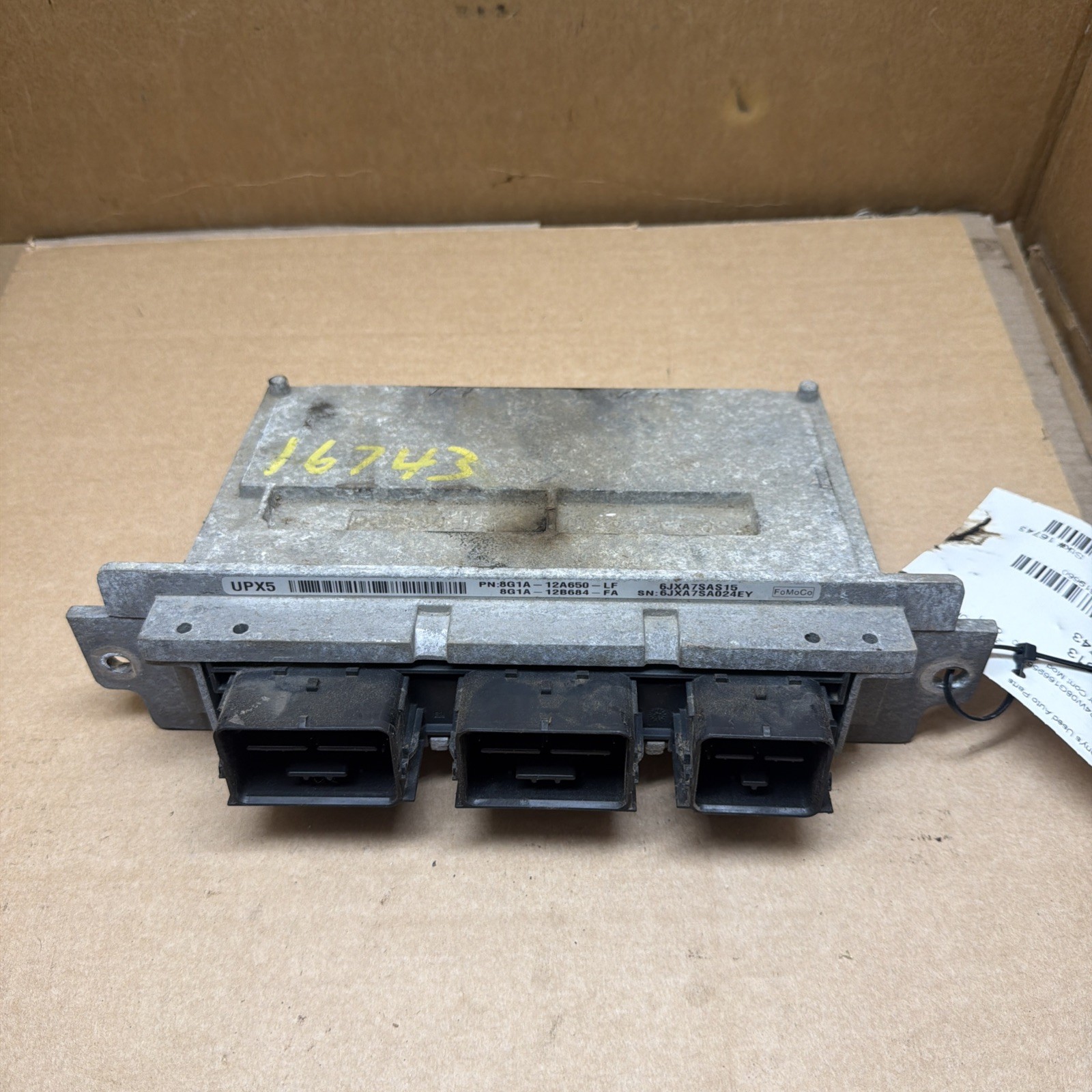 2008-2009 Taurus ECM Electronic Control Module 8G1A-12A650-LF