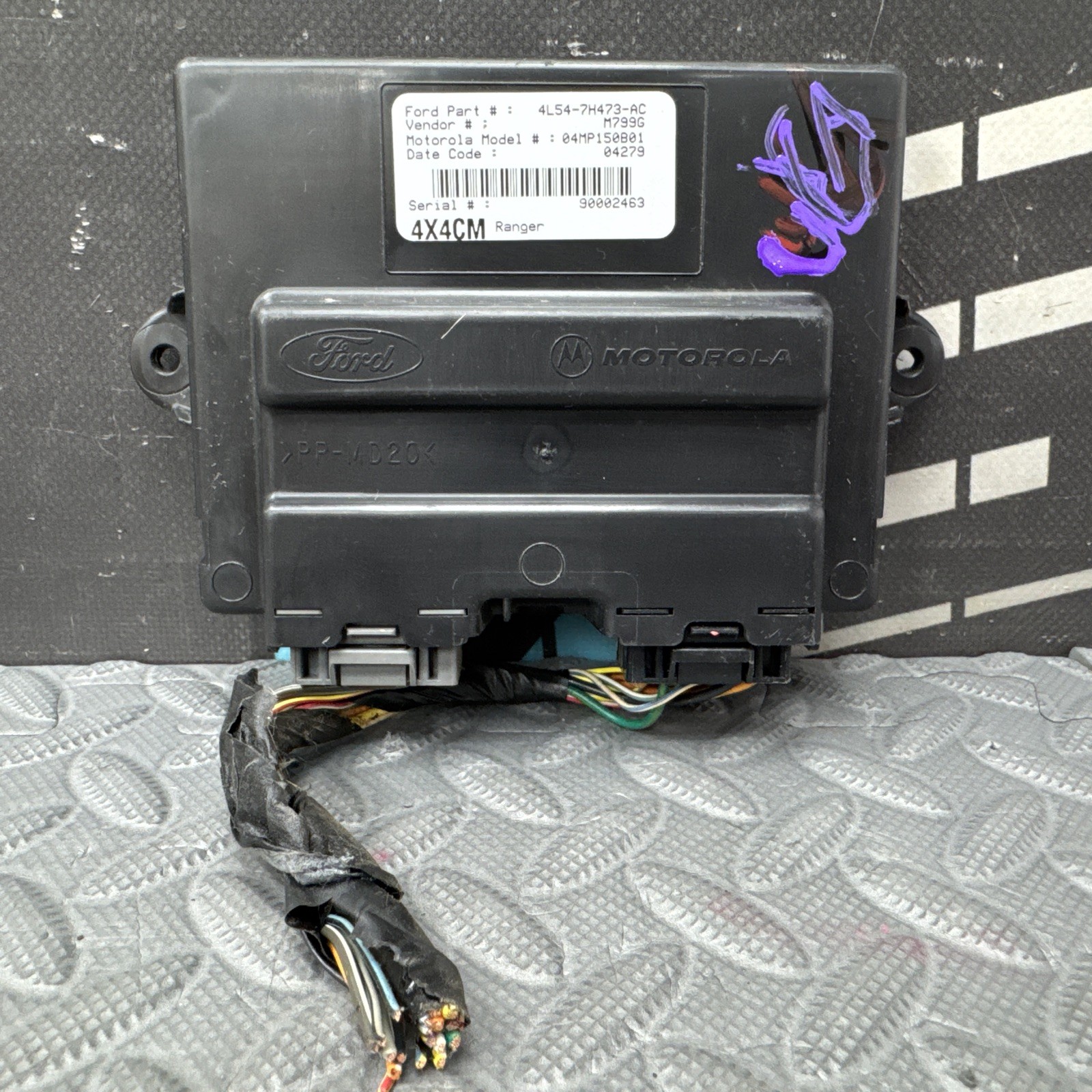 Ford Ranger 4X4 Transfer Case Computer Module TCCM 4L54-7H473-AC OEM 2003-2006