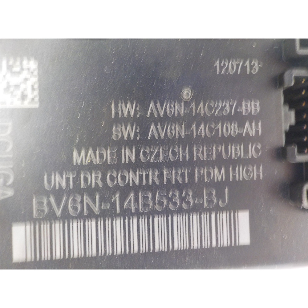 FRONT RIGHT DOOR CONTROL UNIT FORD FOCUS 3 [10-17] BV6N-14B533-BJ