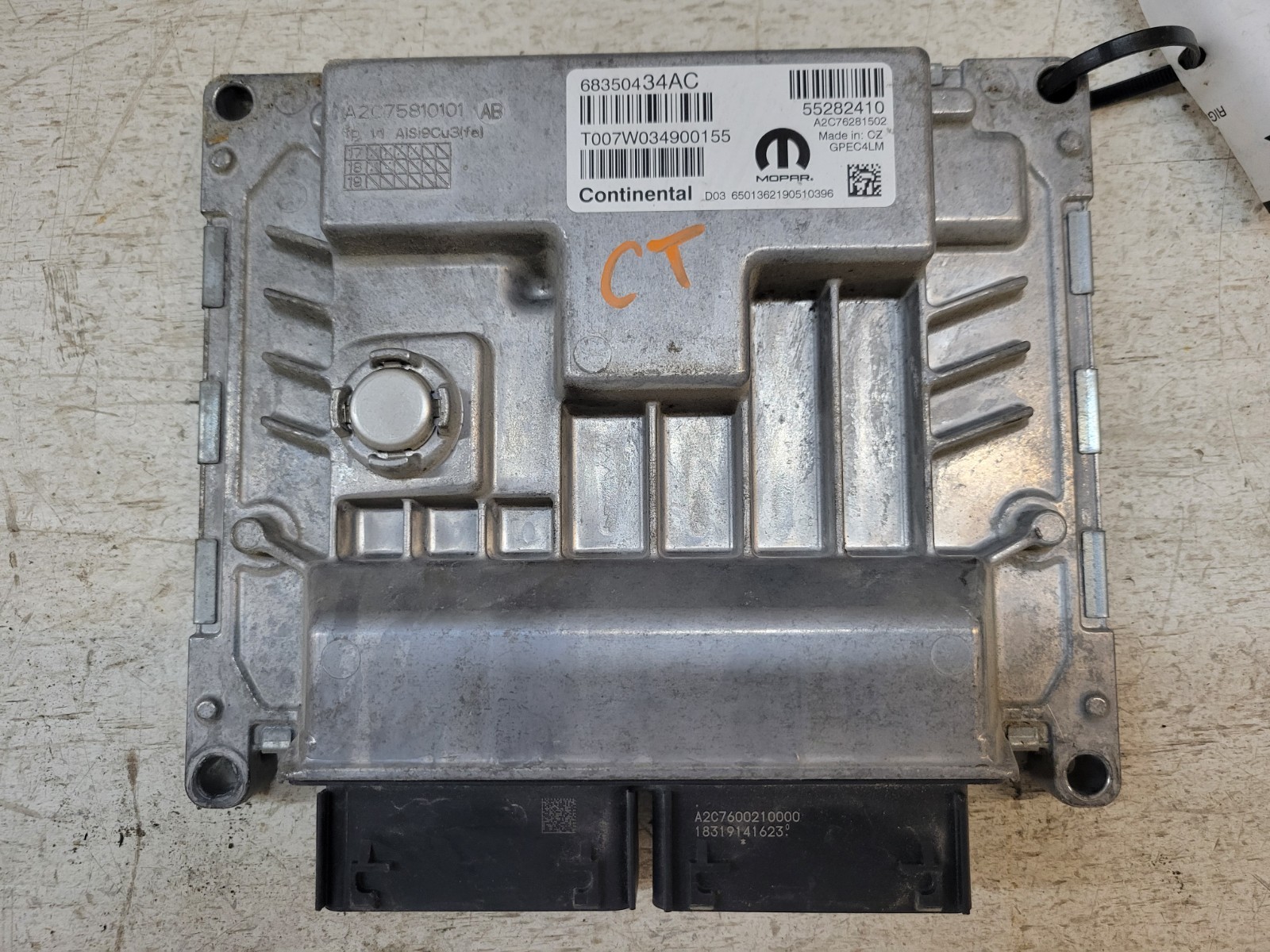 2019-2022 Jeep Renegade 1.3L Engine Control Module PCM ECM ECU OEM 68350434AC