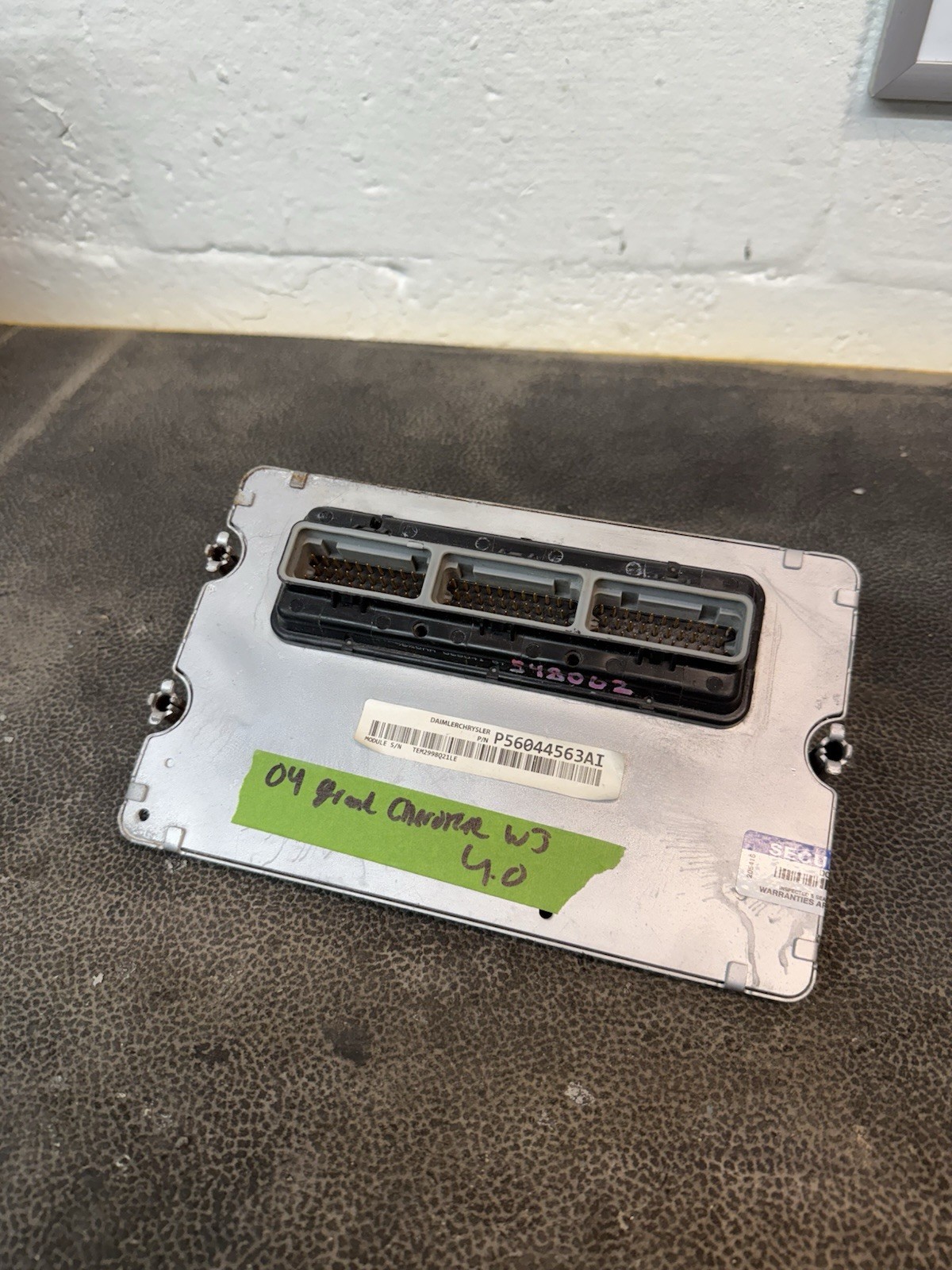 Refurbished 2004 Jeep Grand Cherokee 4.0 ECU Engine Control Module 56044563AI