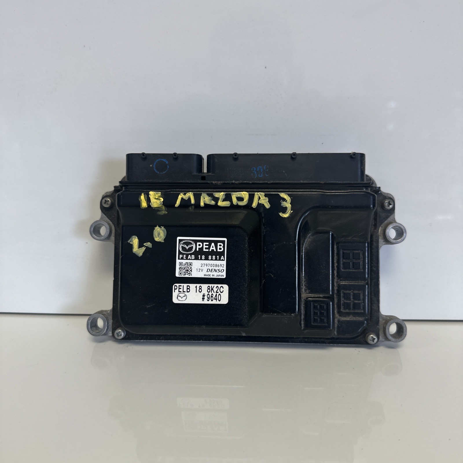 2015 Mazda 3 2.0L Engine OEM Computer Control Module ECM 2797008692
