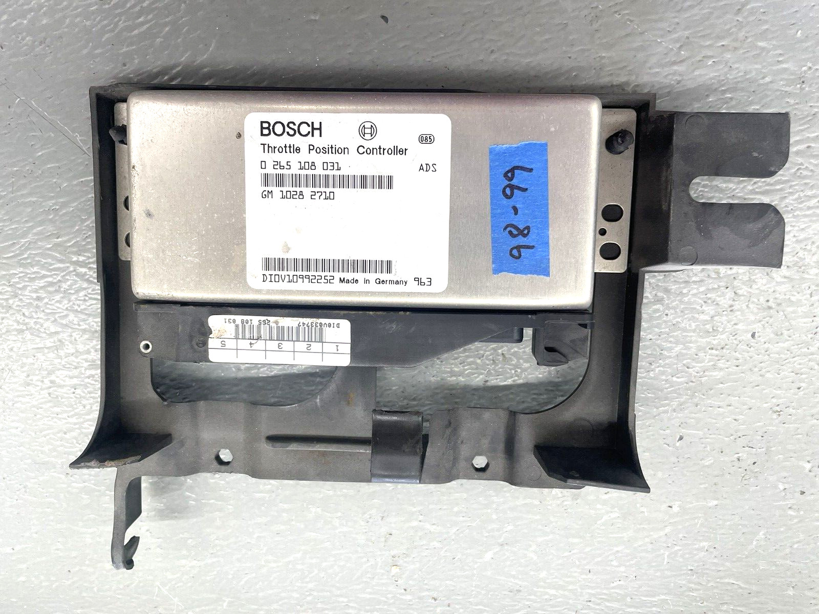 98-99 Camaro Firebird LS1 BOSCH Throttle Position Controller Module 10282710 OEM
