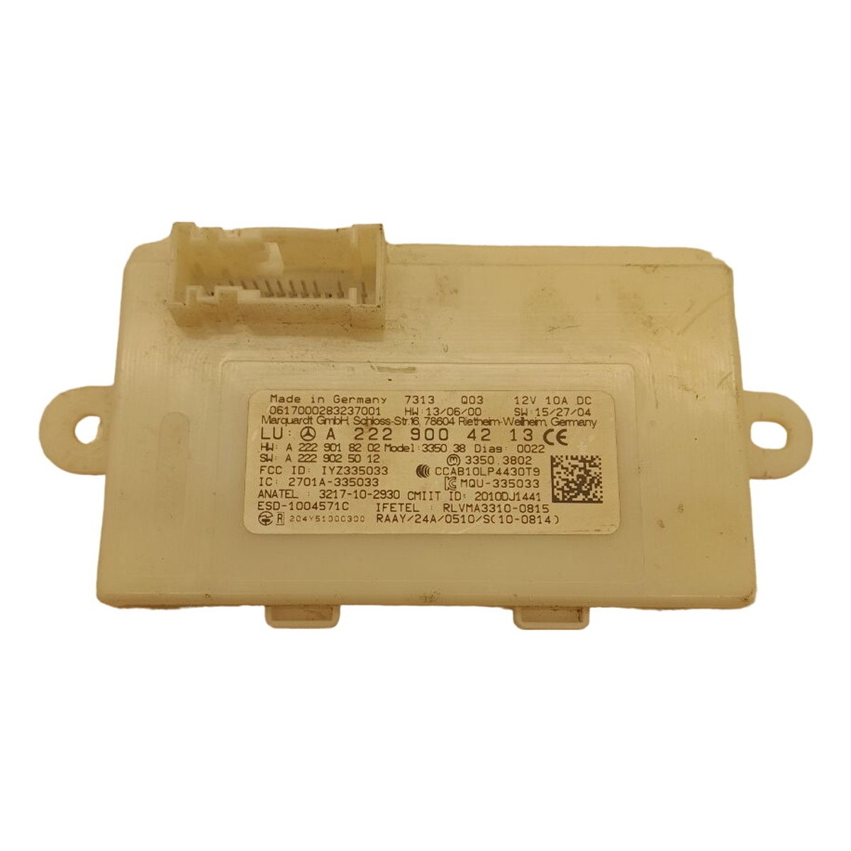 MERCEDES GLC KEYLESS CENTRAL LOCKING MODULE ECU W253 4MATIC AMG LINE A2229004213