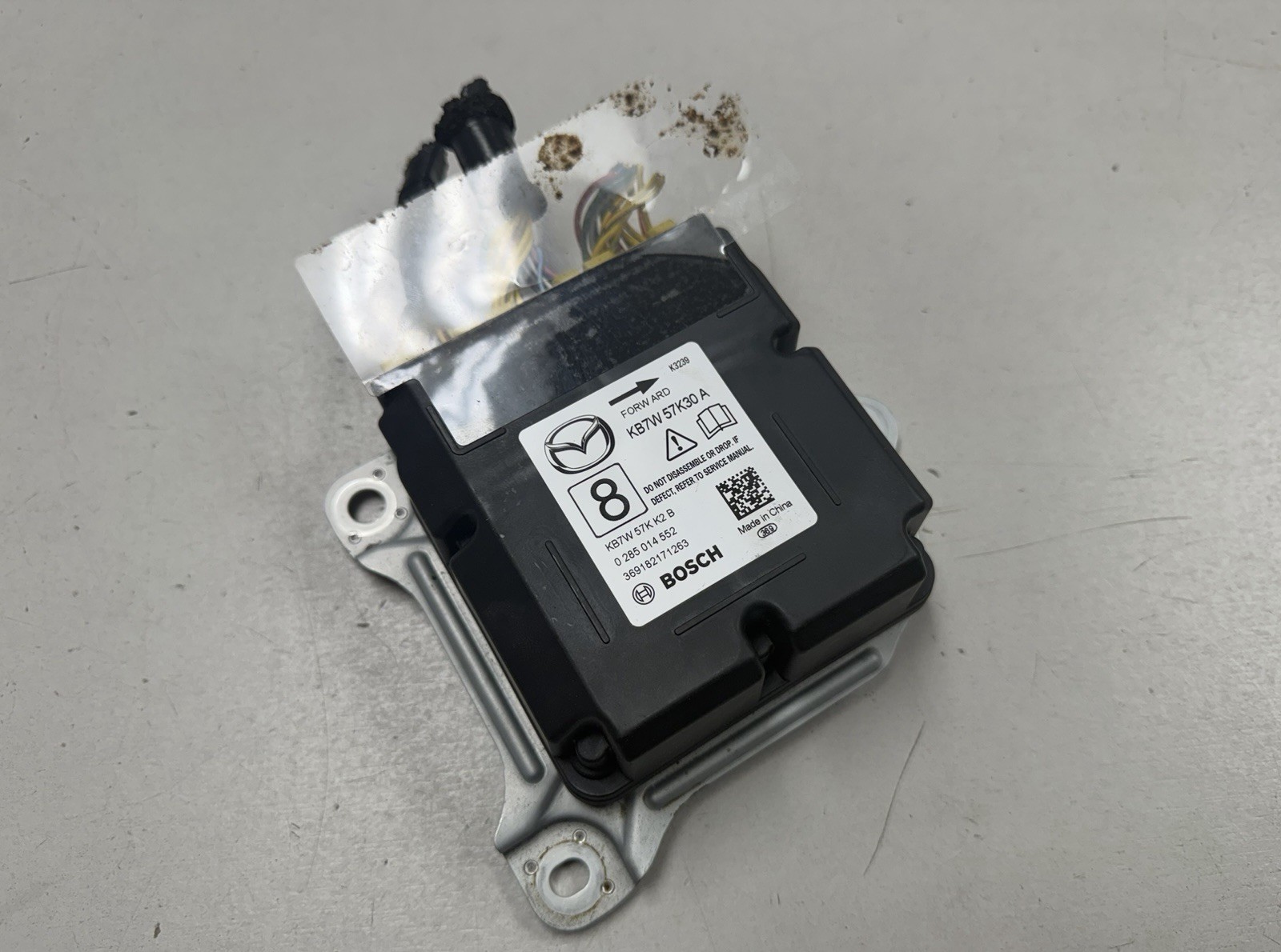 2017-2022 MAZDA CX-5 CHASSIS DIAGNOSTIC MODULE OEM KB7W57K30A