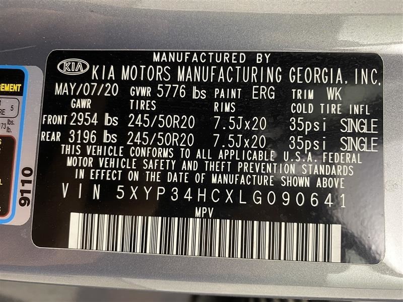 Chassis ECM Body Control BCM Center Dash US Market Fits 20-22 TELLURIDE 2470326